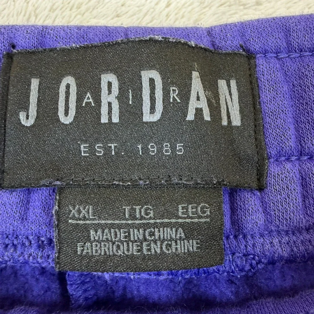 Jordan Jumpman Air Fleece Sweatpants Mens XXL Royal Joggers 23 Logo AV2323-494